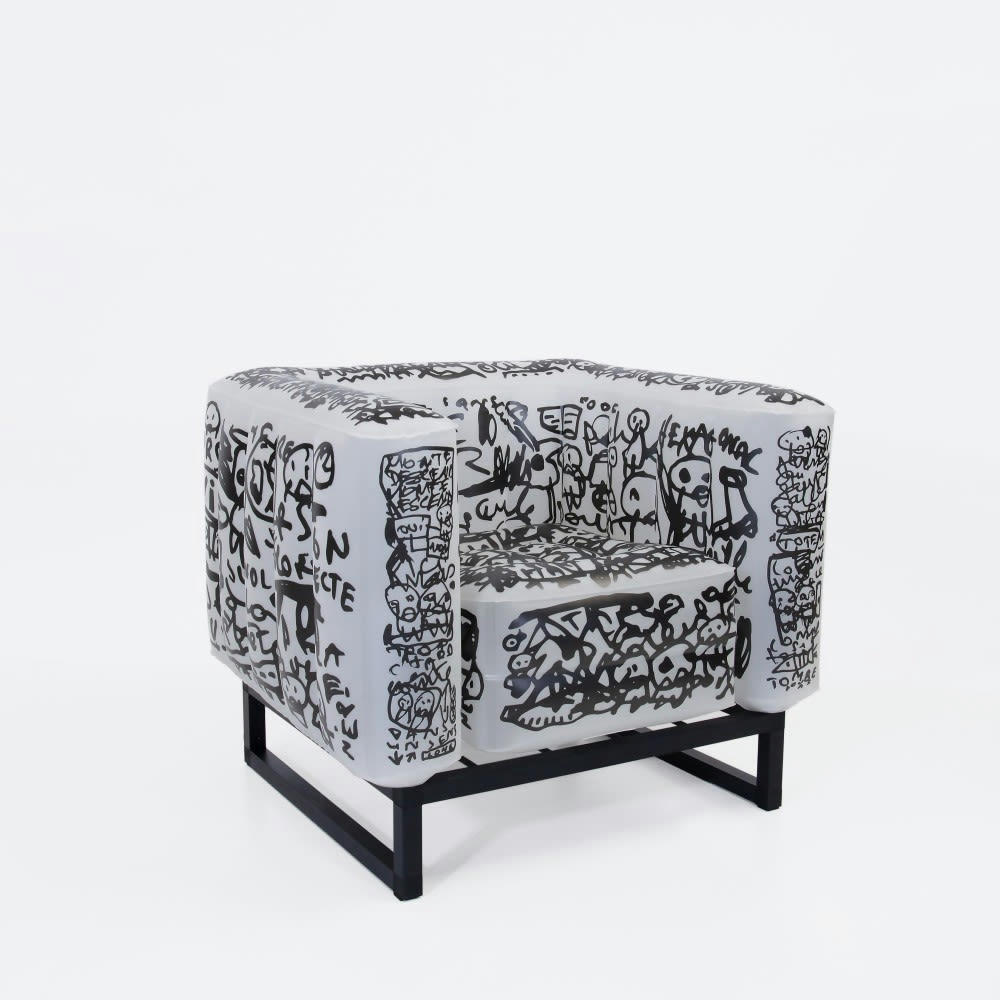 Yomi NEP "Cocktail Ruka III" - Fauteuil design lumineux blanc Edition limitée