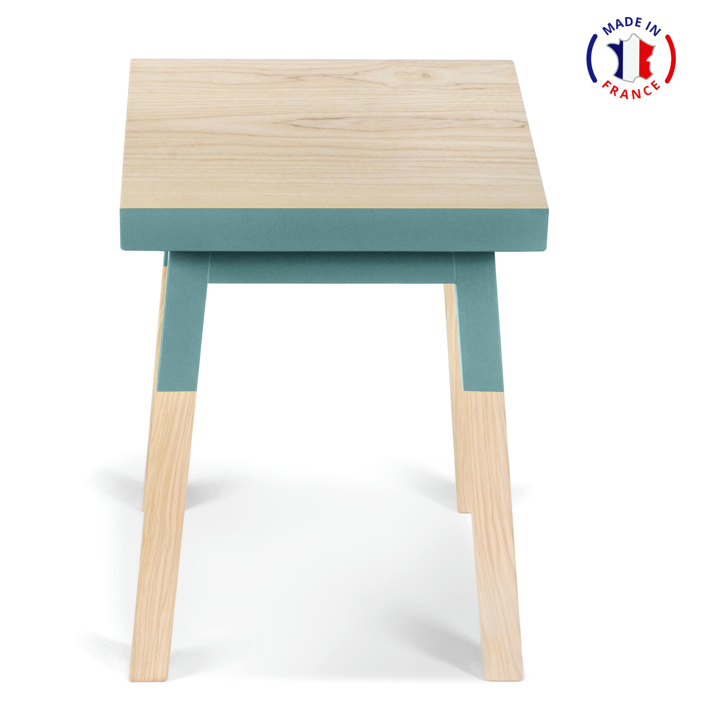 EGEE - 2 tabourets 100% frêne massif, assise 35 cm