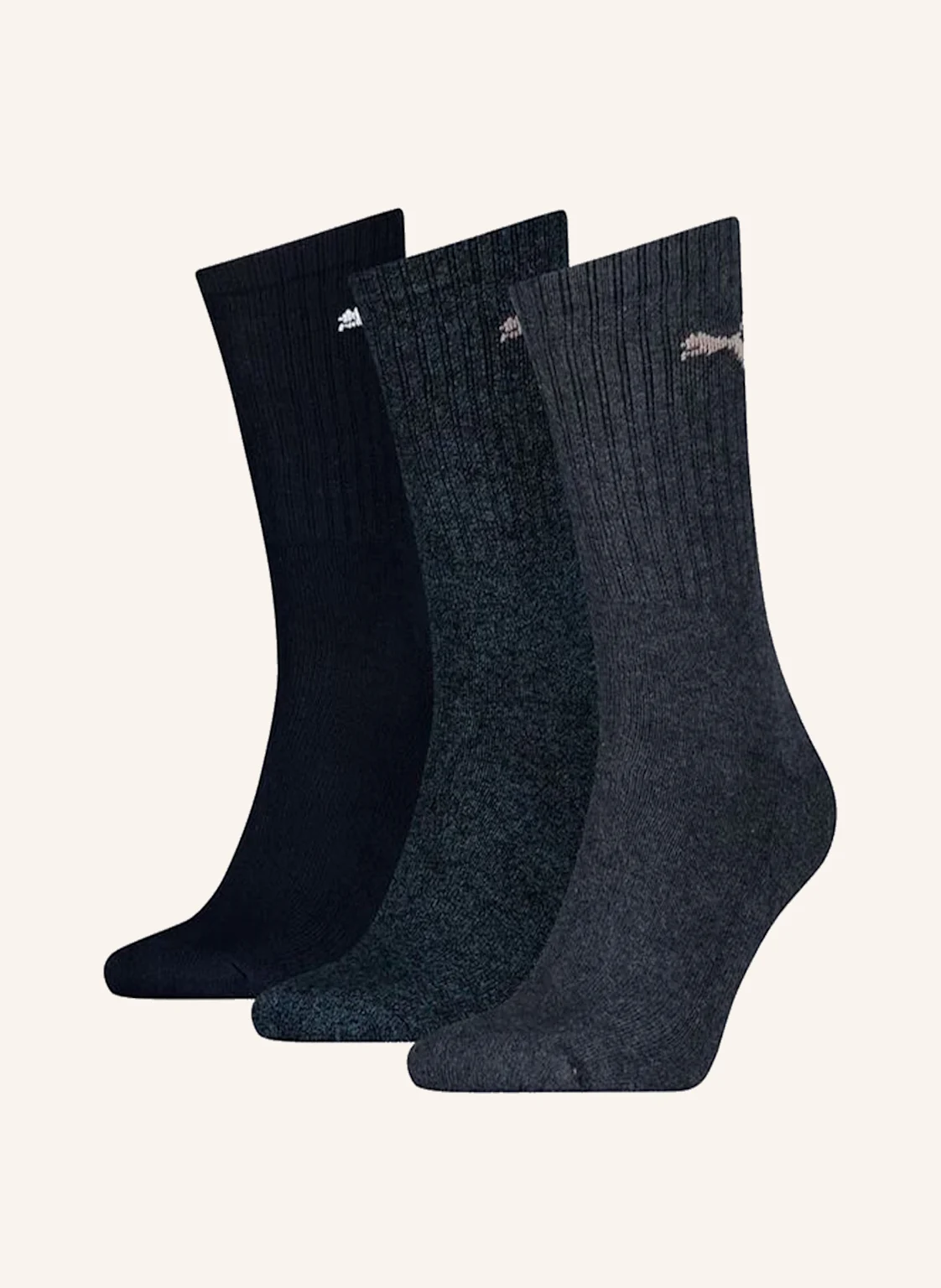 PUMA Sportsocken REGULAR CREW 3-PACK