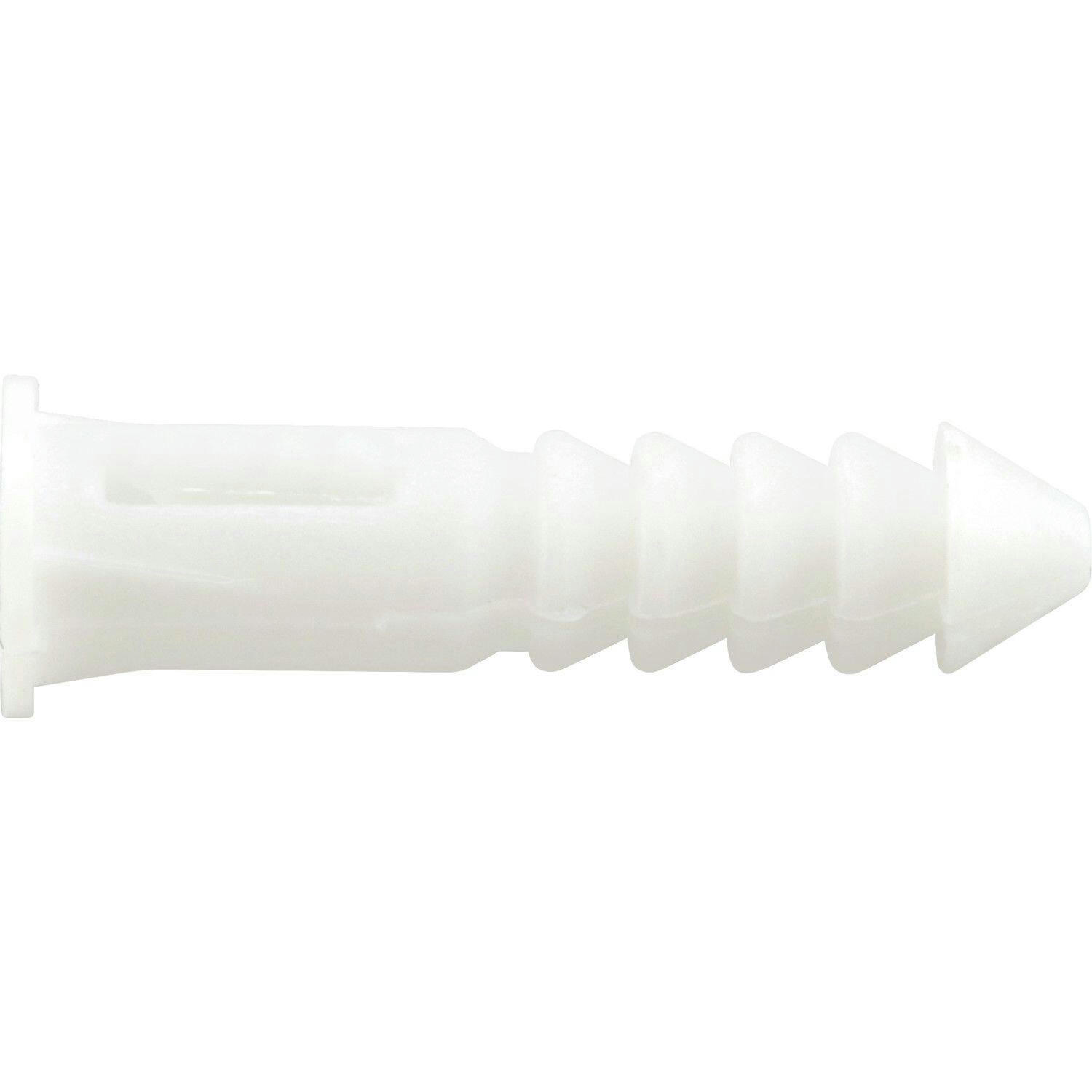 Hillman Plastic Ribbed Anchors #6-8 & #8-10 Value Kit, Corrosion Resistant, 201-pk