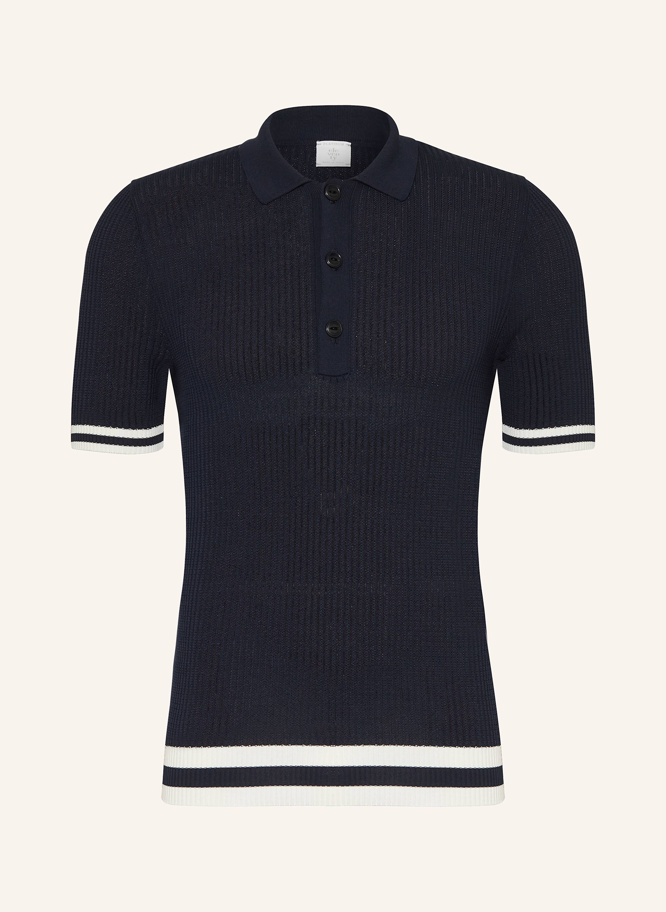 eleventy Strick-Poloshirt