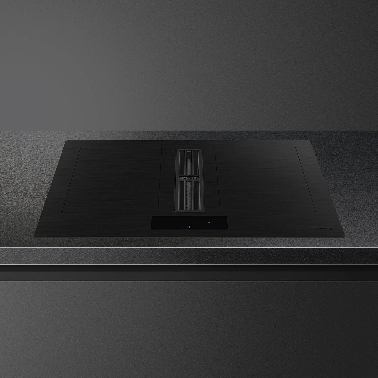 83cm Venting Induction Hob Matte Black