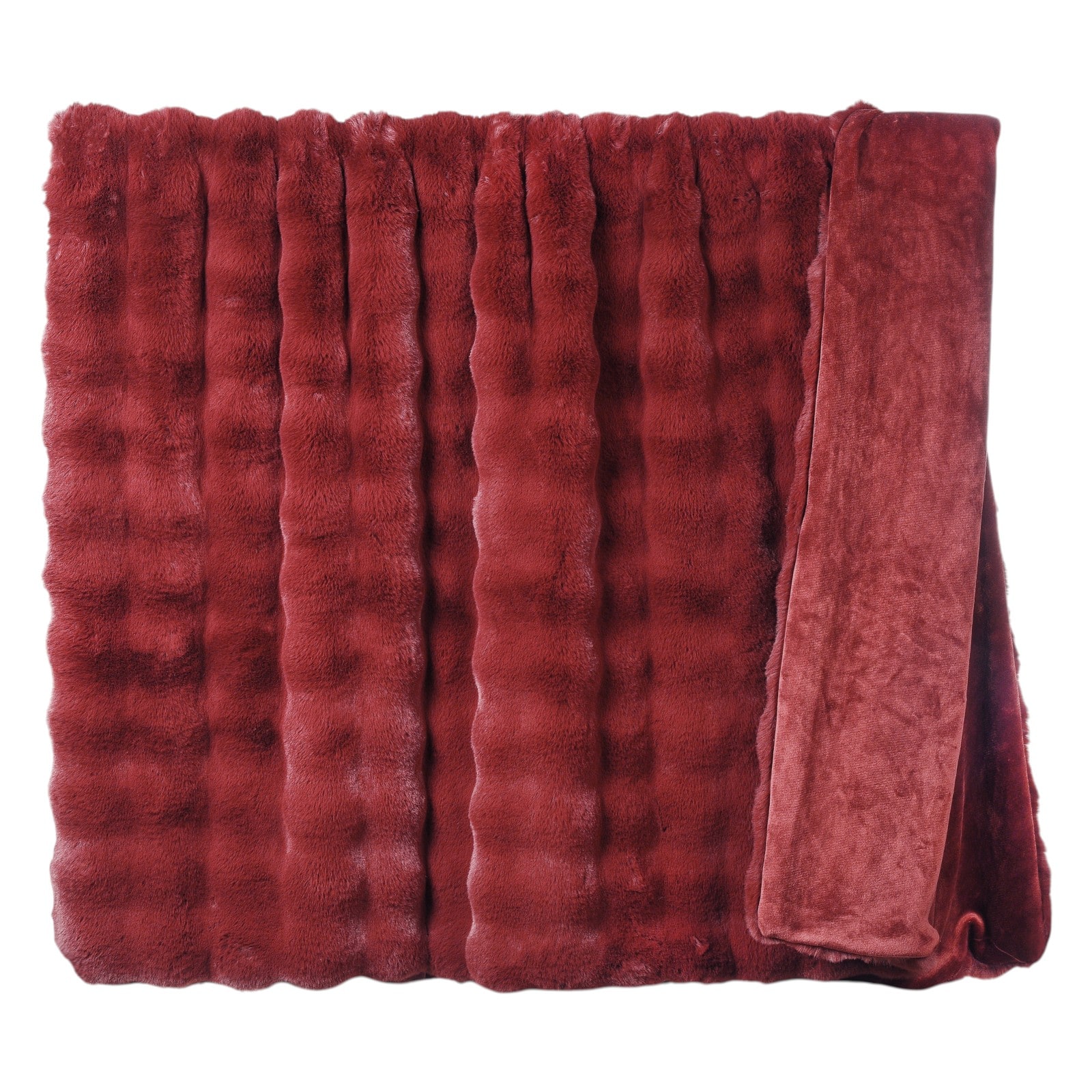 Decke Ylva Rot,L 2.000 x B 1.500 mm