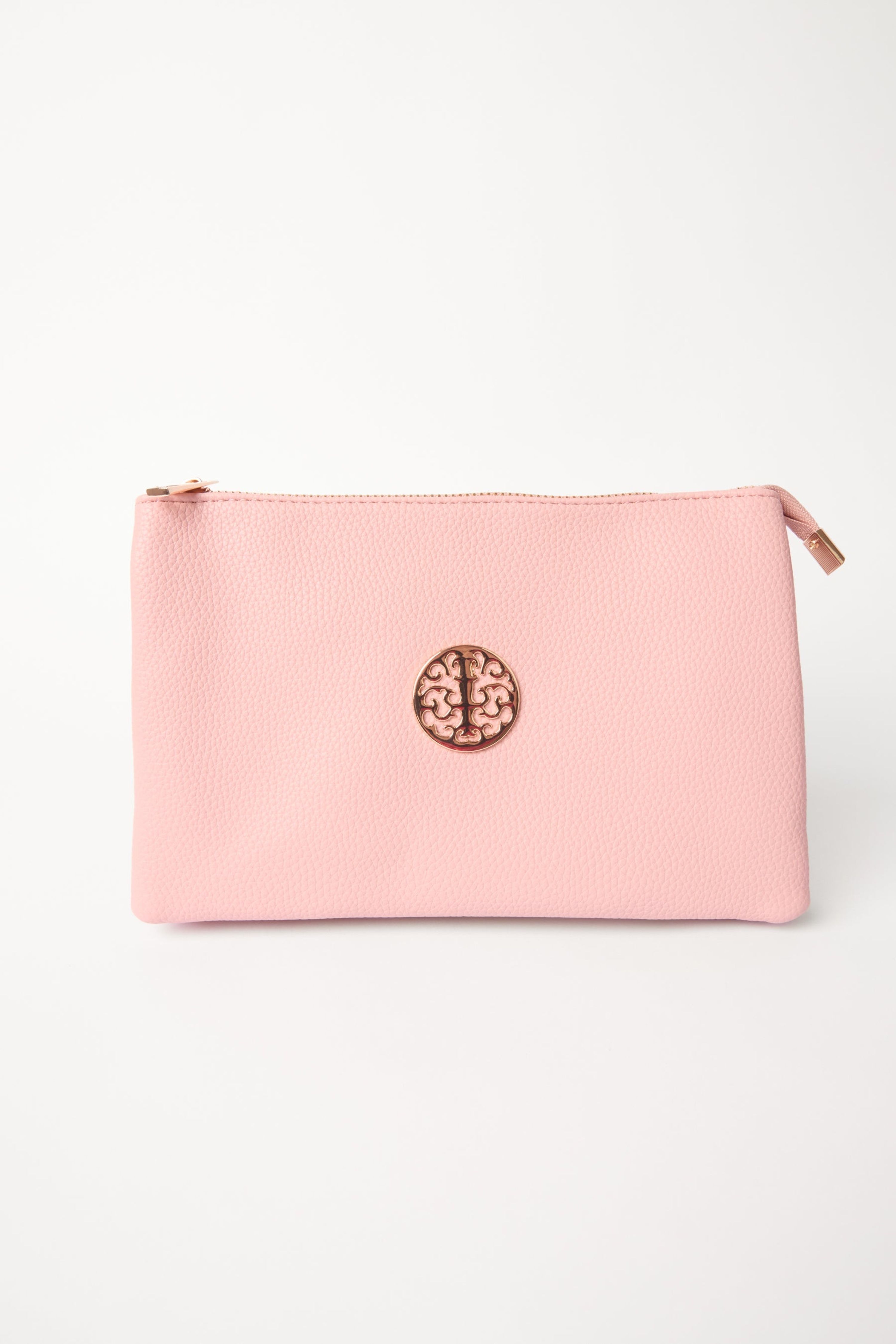 Blue Vanilla Clutch With Detachable Strap