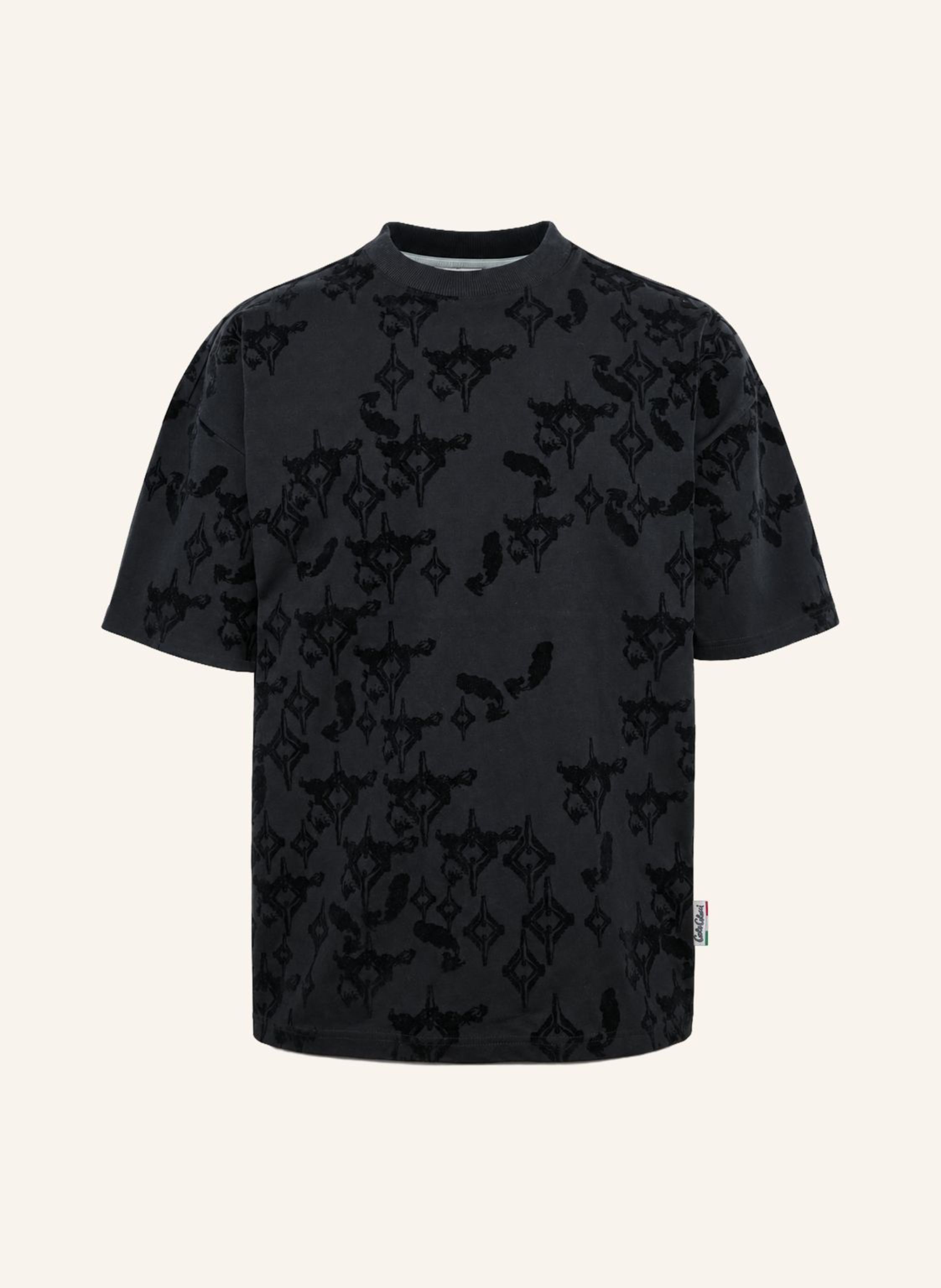 CARLO COLUCCI Allover Print T-Shirt - Soft Impact FIOROT