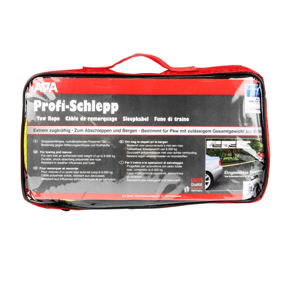 Abschleppseil, Länge: 400 cm, max. Zugkraft: 6 t