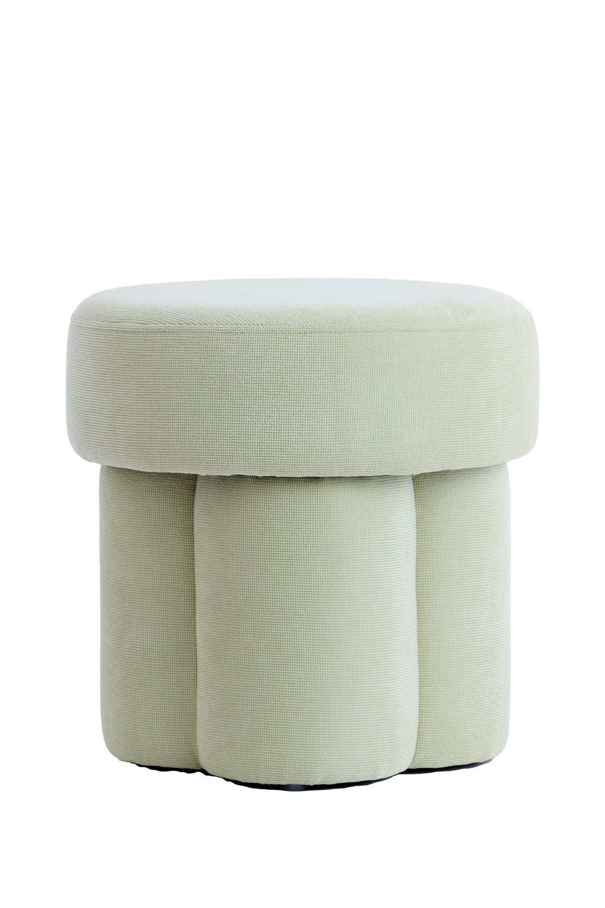 Light & Living poef CURTEA - Ø42x43cm - groen