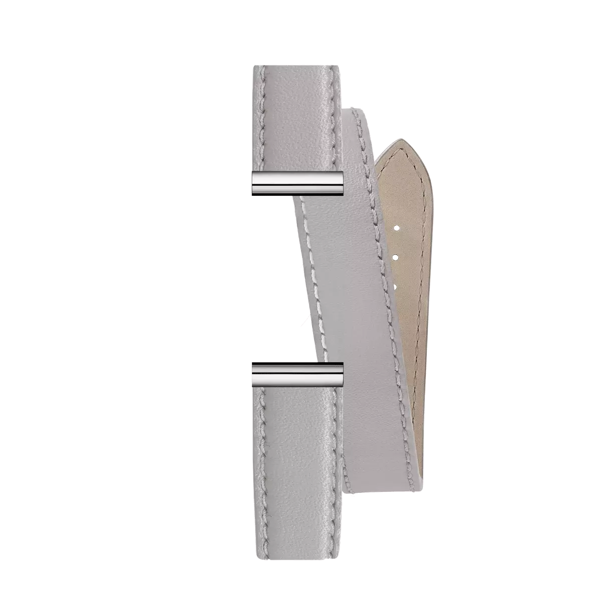 ANTARÈS – BRACELET DOUBLE – GRIS PERLE