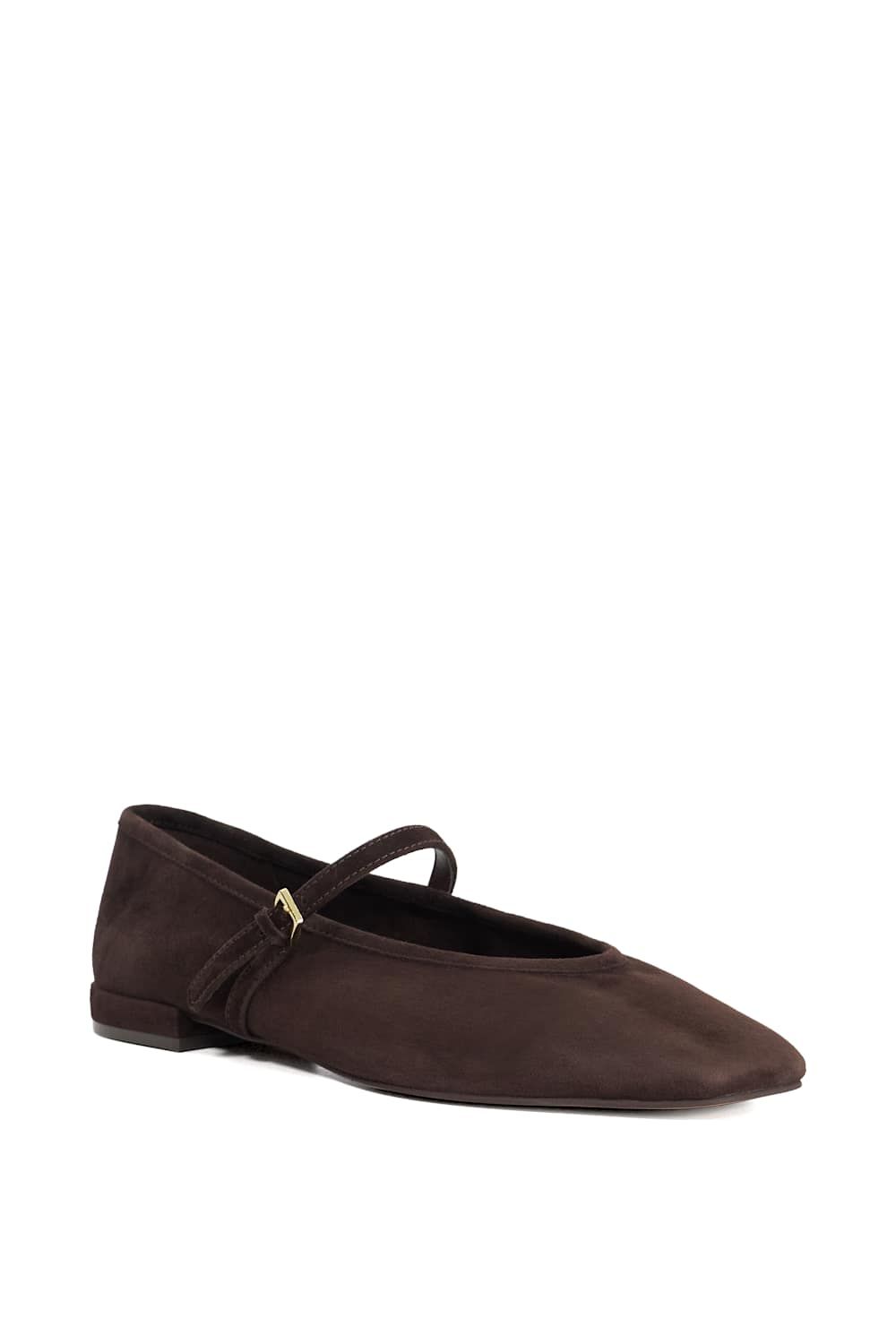 Dune London Hearthrob' Suede Ballet Pumps