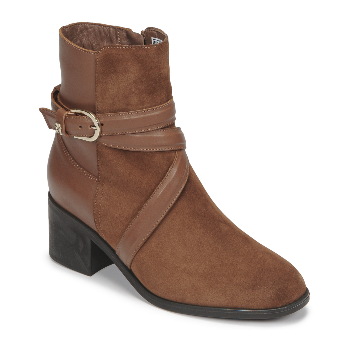 Tommy Hilfiger - ELEVATED ESSENTIAL MIDHEEL BOOT - Camel