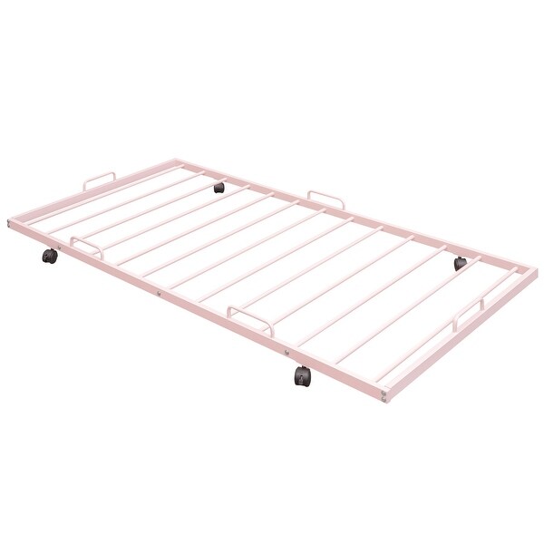 Full Over Full Bunk Beds with Bookcase Headboard - Solid Wood Frame, Safety Rail