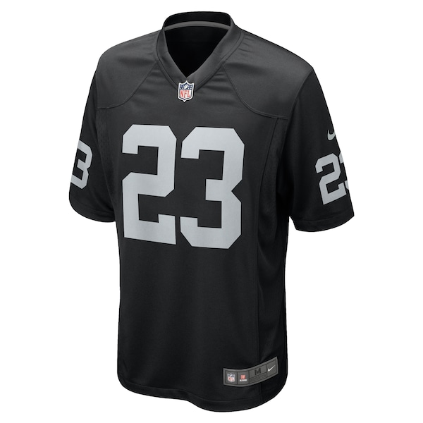 David Long Jr. Las Vegas Raiders Nike Team Game Jersey -  Black