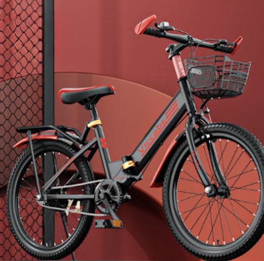 NNEOBA Teens' Aluminum Folding Bike with Variable Speed