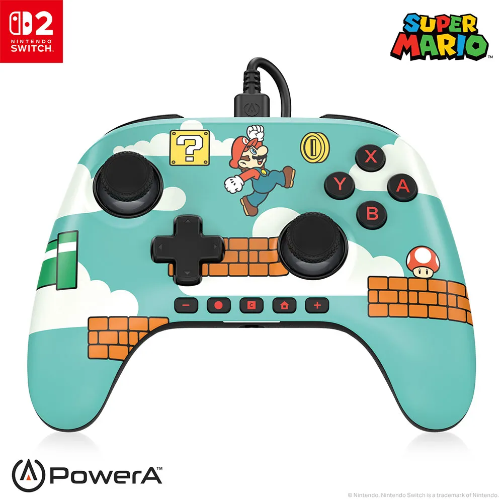 Powera Switch 2 Advantage Mario Time Controller