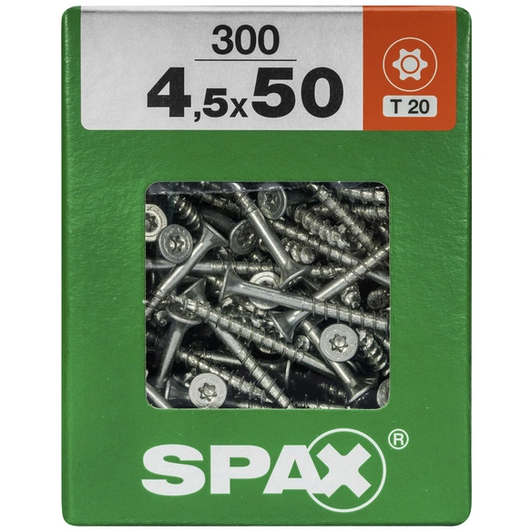 Universalschraube, 4,5 mm, Stahl, 300 Stk., TRX 4,5x50 XXL