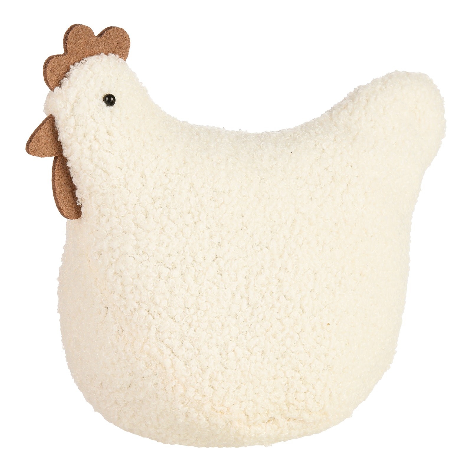 Deko-Figur Hahn Creme,B 225 x H 185 x T 120 mm