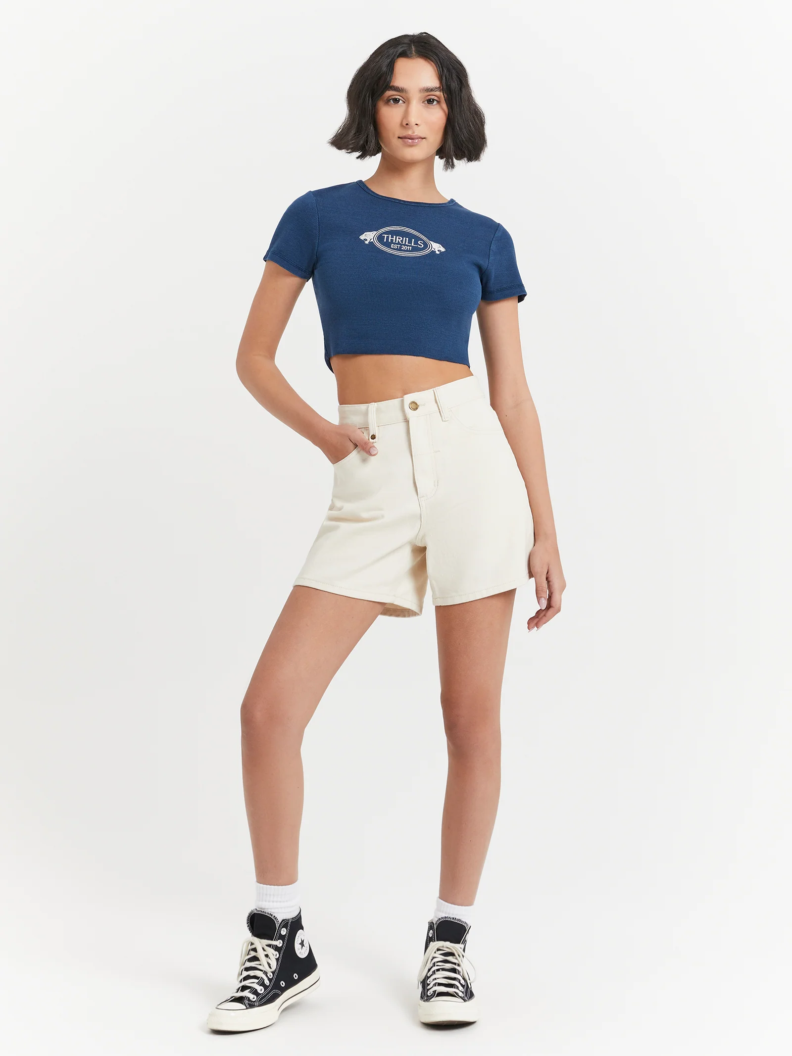 From the Beginning Baby Crop T-Shirt