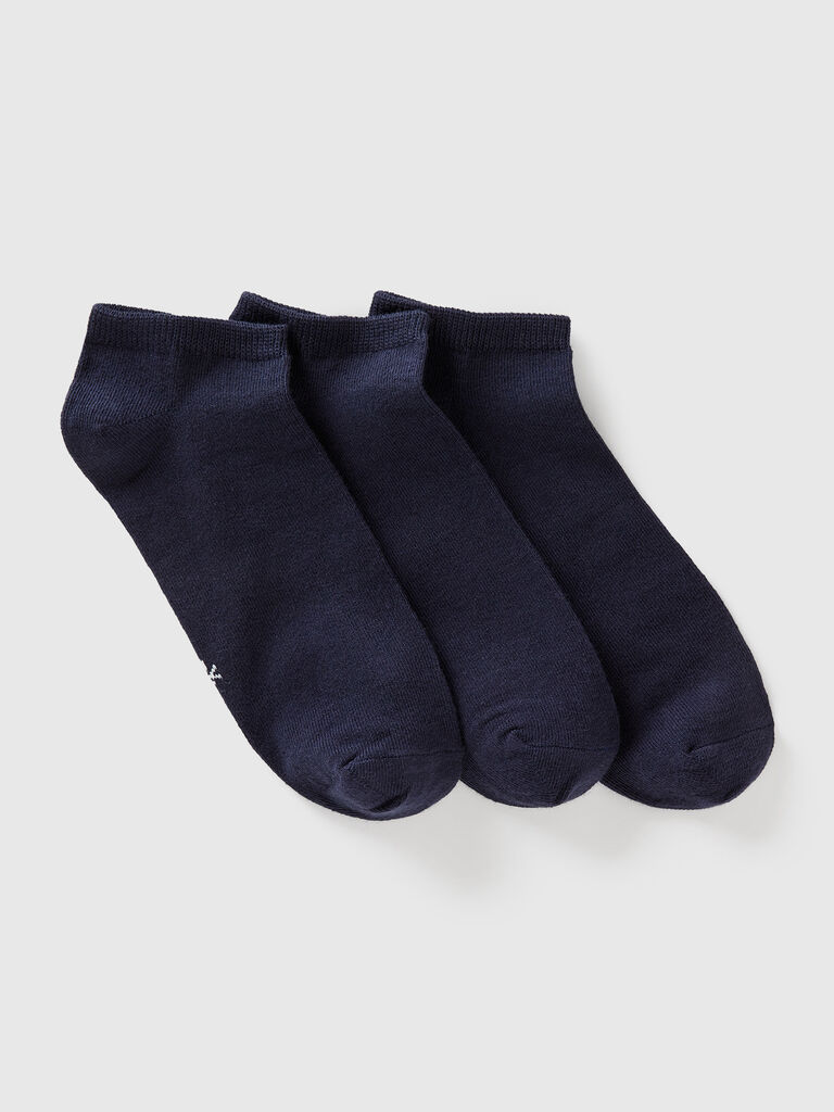 Three pairs of short socks