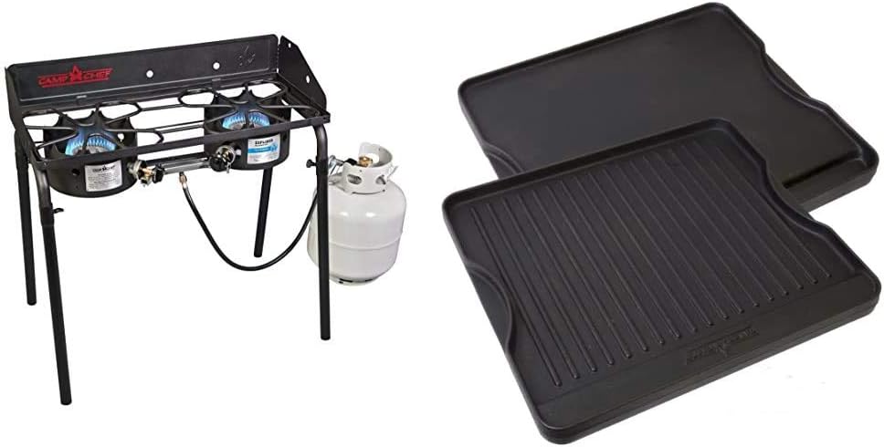 Camp Chef EX60LW Explorer 2 Burner Outdoor Camping Modular Cooking Stove