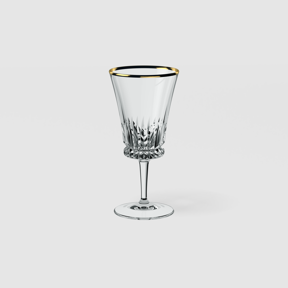 Grand Royal Water goblet - Clear, 8.5 oz, crystal glass