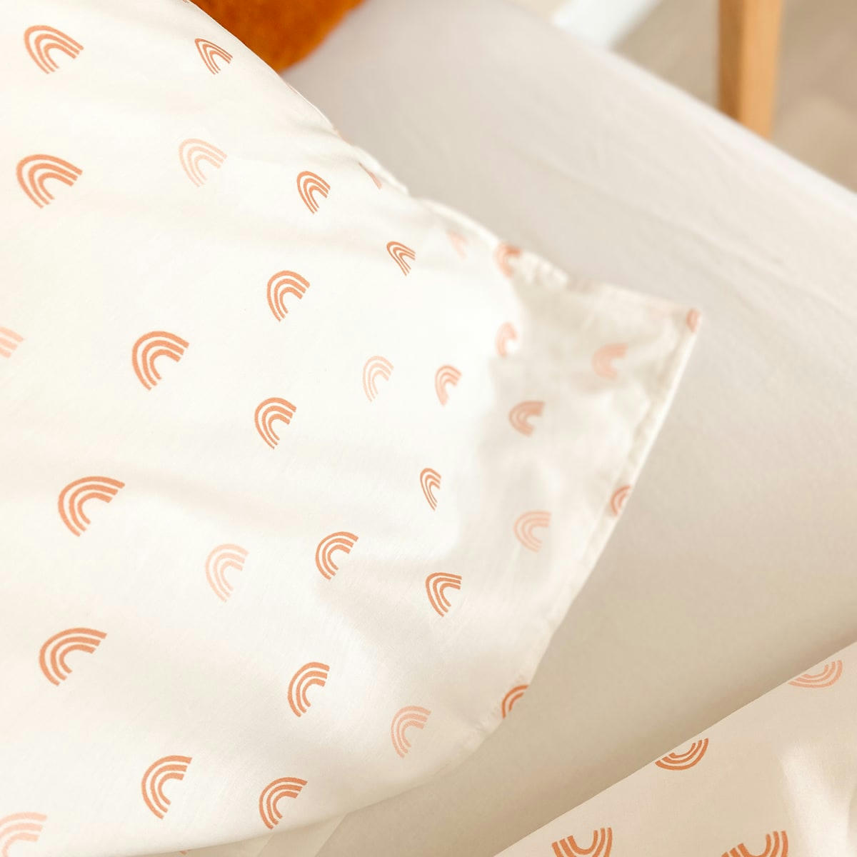 RAINBOW - Parure de lit housse de couette 140x200 cm + taie 63x63 cm