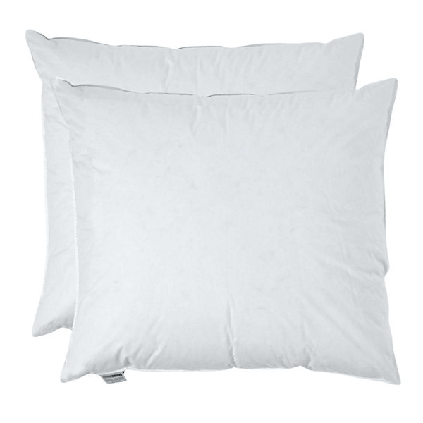 Oreiller en plumes de canard 60 x 70 cm, lot de 4 - HOMESCAPES