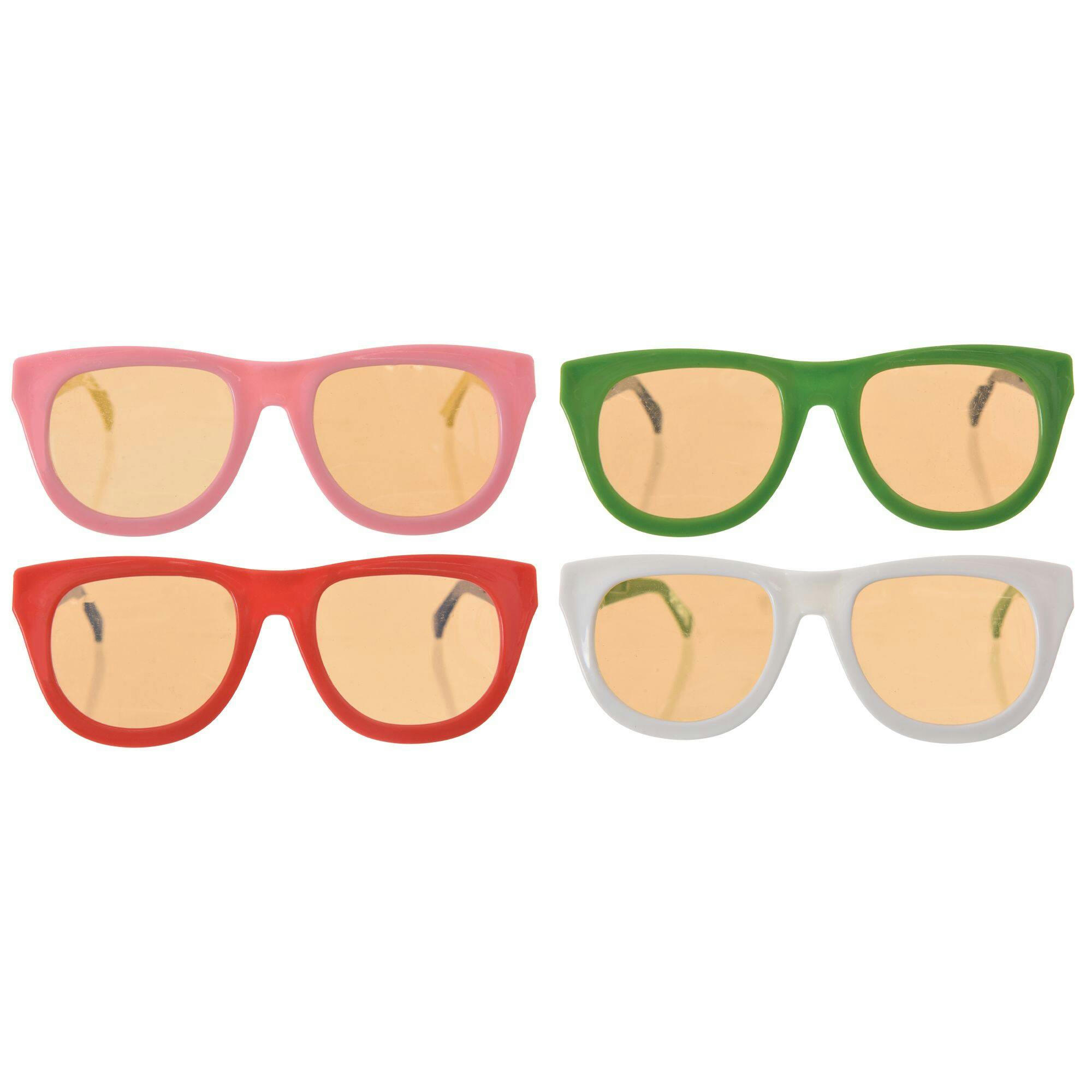 Super Mario Themed Wearable Party Glasses, 8-pk