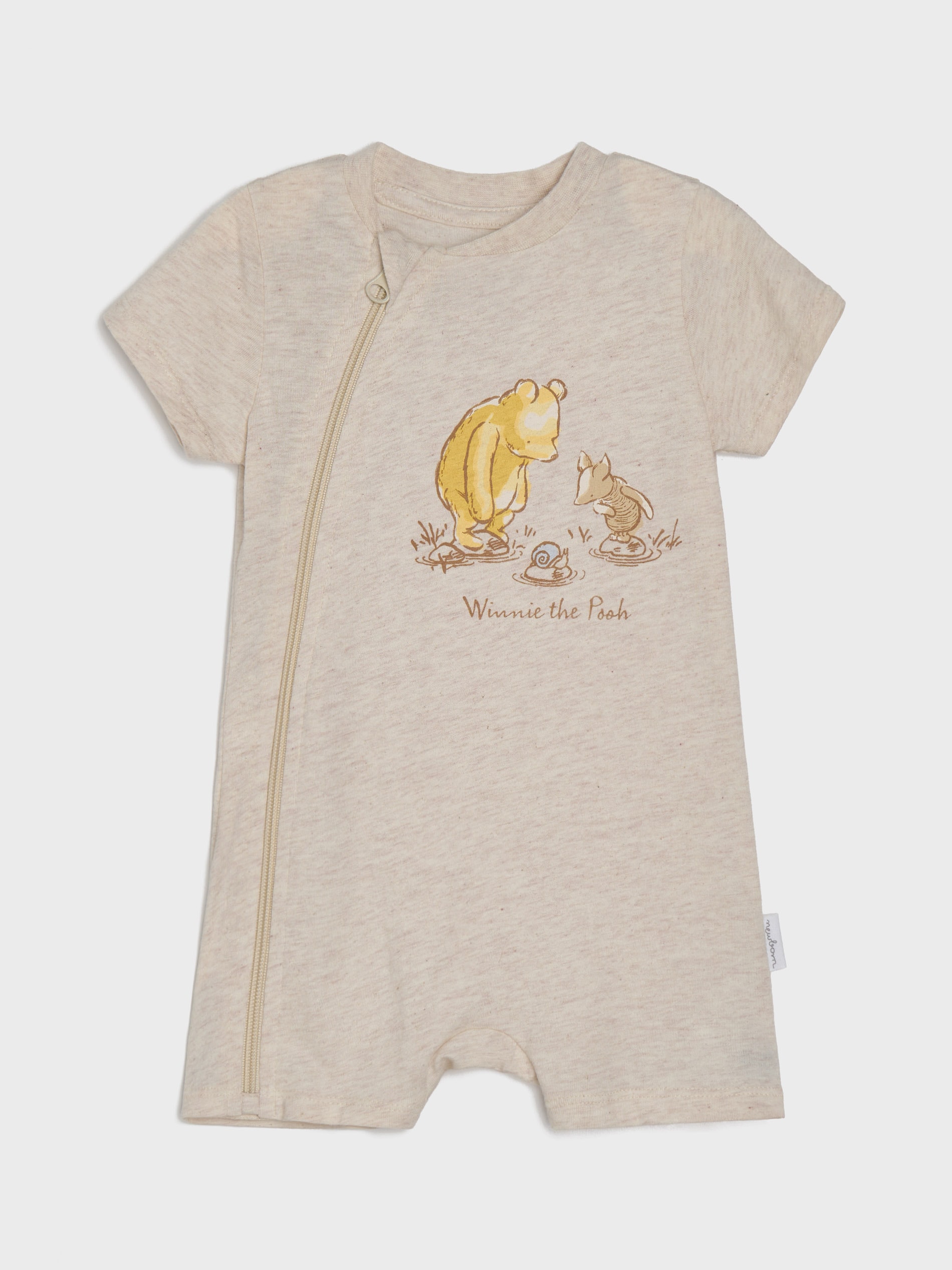 Bawełniane rampersy zapinane na zamek 2 pack Winnie the Pooh