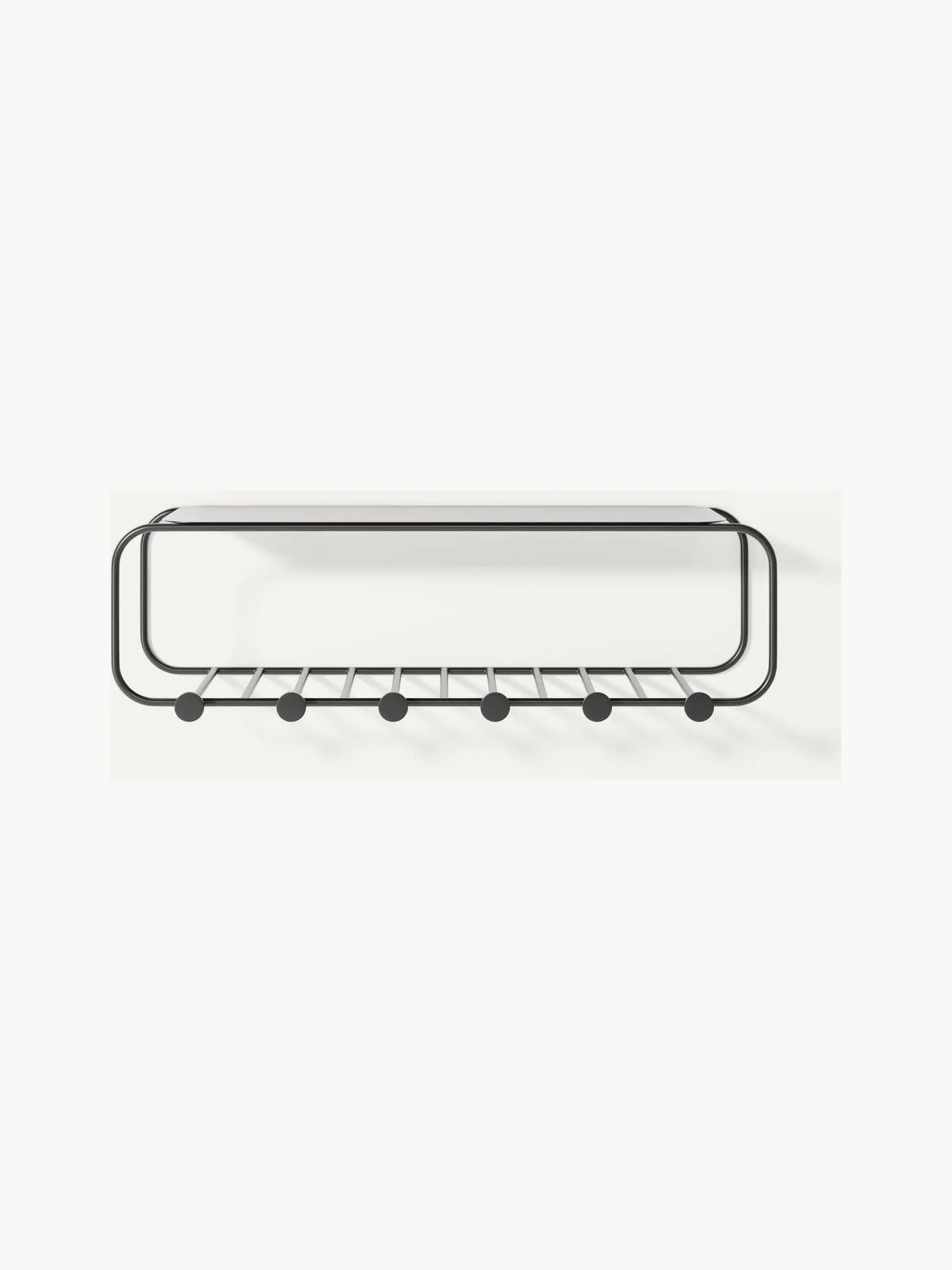 Wandgarderobe Nash aus Metall
