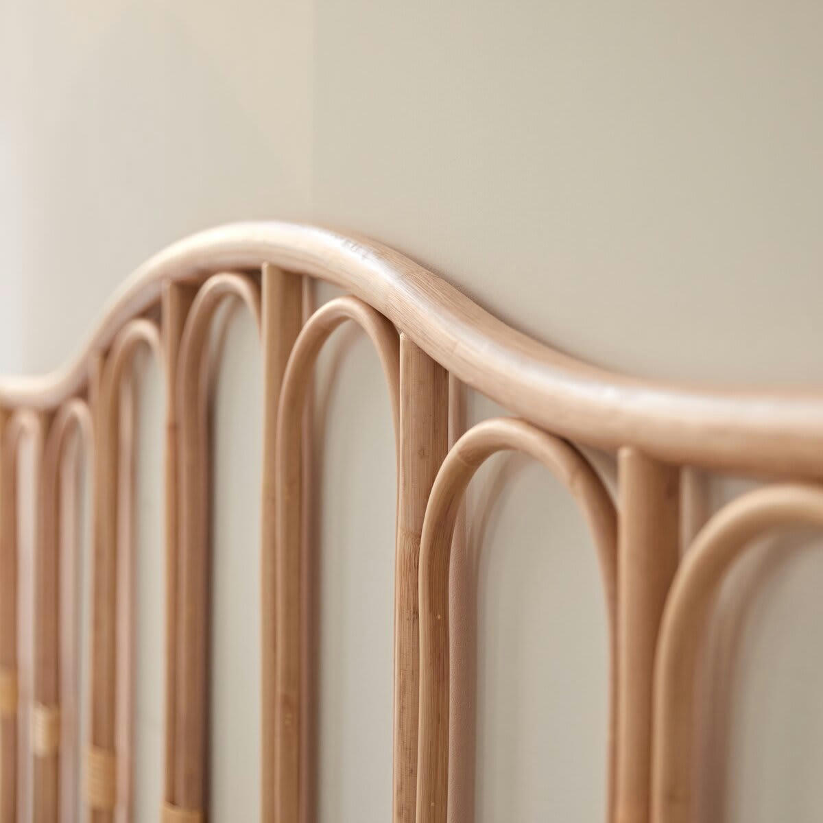 ONDINE - Tête de lit en rotin 160 cm