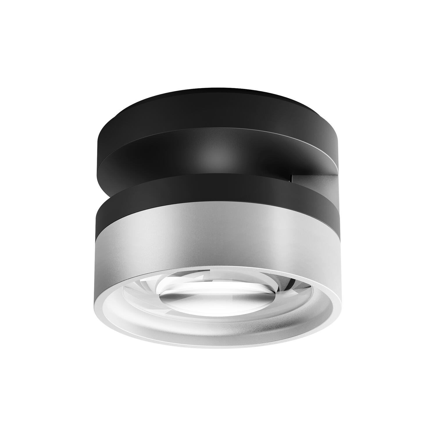 BLADE C1  SLIM loftlampe, matt black/satin silver