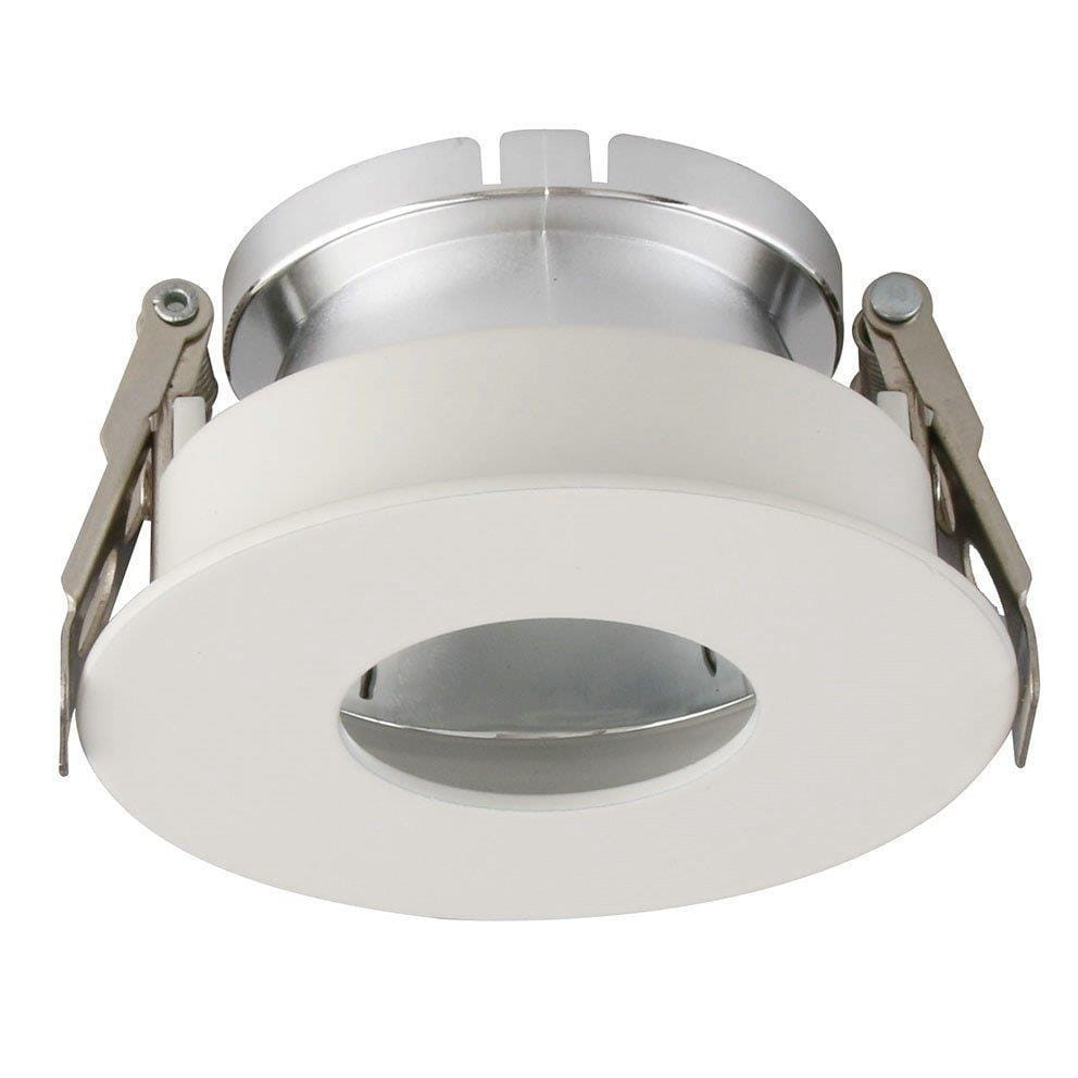 Oprawa wpuszczana oczko okrągła biała 7,5cm1xGU10x35W IP20 V-TAC