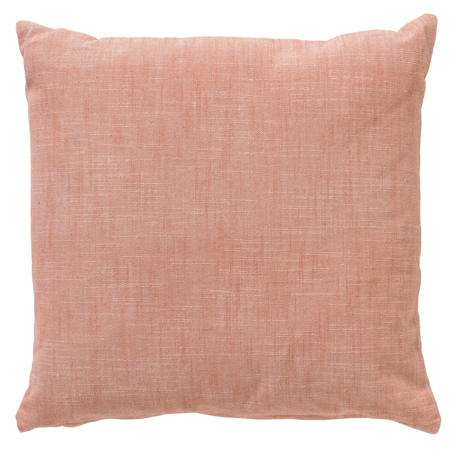 NATURA - sierkussen 45x45 cm - 100% biologisch katoen - Muted Clay - roze
