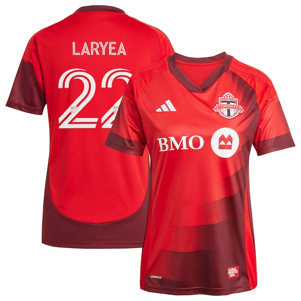 Richie Laryea Toronto FC adidas Women's 2025 Club Kit Replica Player Jersey - Red