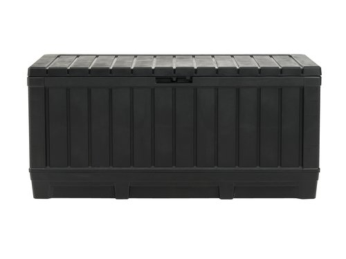 Cushion storage box FEJENSENG W128xH59xD54 black