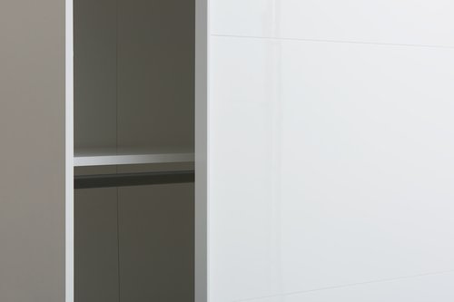 Wardrobe TARP 202x221 white high gloss