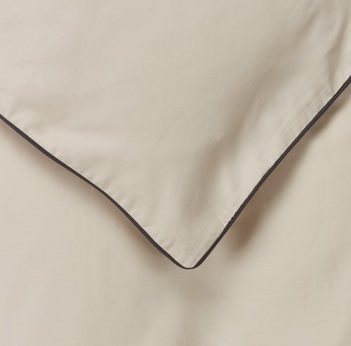 Sateen duvet cover set SANNA 200x220 Double sand