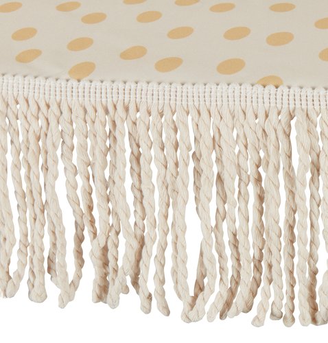 Parasol YPPENBJERG D200 Beige/yellow dots