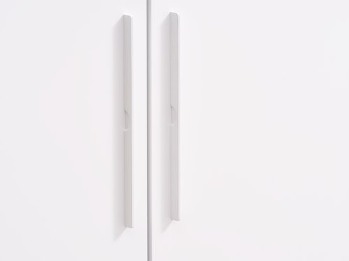 Wardrobe HELSTRUP 97x208 h.gloss white
