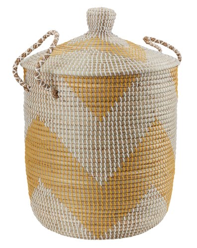 Storage box HEDVIG D43xH61cm w/lid
