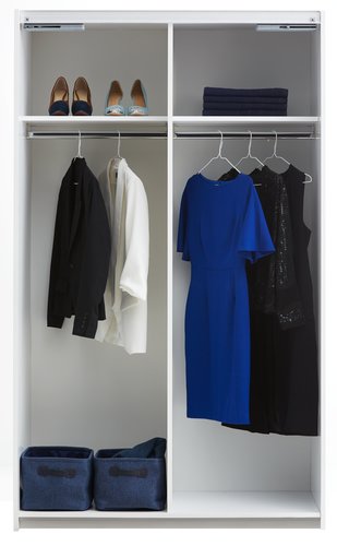 Wardrobe TARP 120x201 white