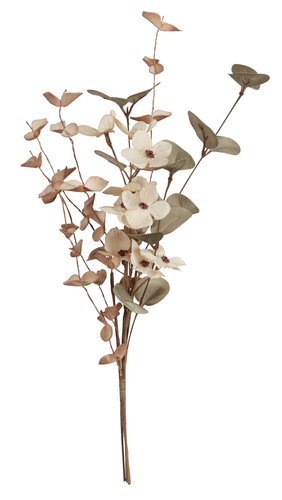 Artificial flower LAUST H38cm grey