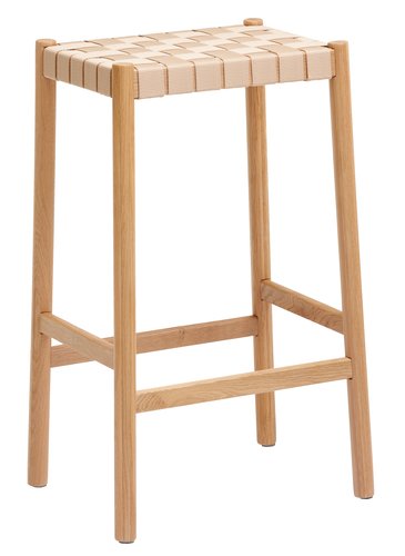 Bar stool VADEHAVET oak