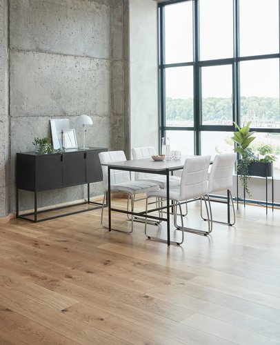 Dining table TERSLEV 80x140 concrete colour