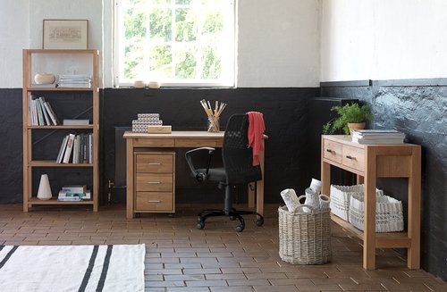 Office chair DALMOSE black mesh