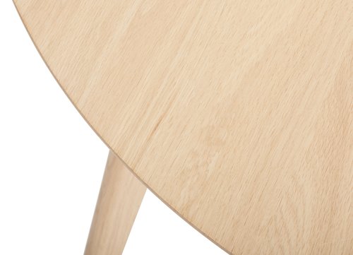 Dining table KALBY D120 light oak