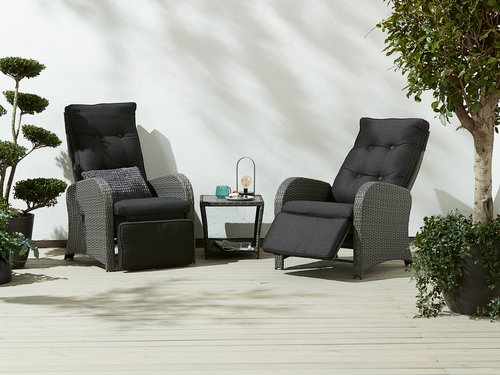 Lounge chair STORD grey