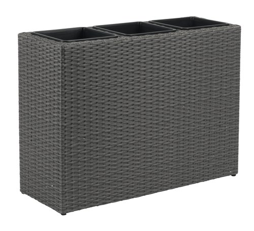 Planter box STOKKAND W30xL83xH60 grey
