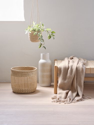 Basket EGGERT D35xH30cm natural