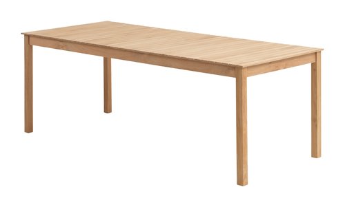 Table VESTERHAVET W90xL210 teak